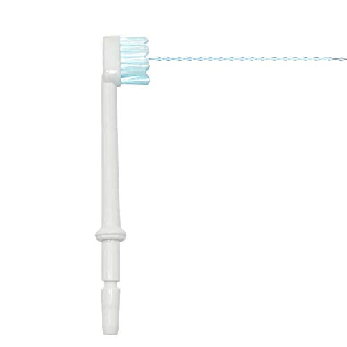 Flosser Replacement Tips Compatible with Waterpik Water Flosser Reach Flosser Refill Heads Replacement Heads, Compatible with Waterpik Oral Irrigator & Dental Flosser (Brush Heads)