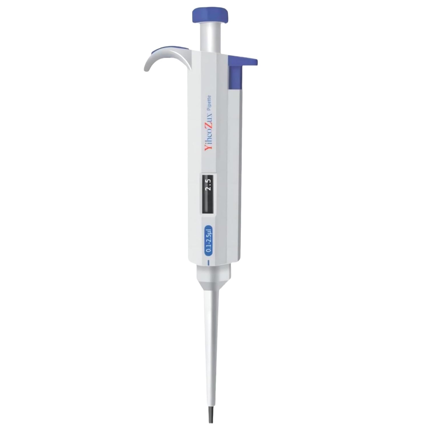 0.1-2.5uL Single Channel Pipette Manaul Adjustable Variable Volume Laboratory High Accurate Lab Micropipette