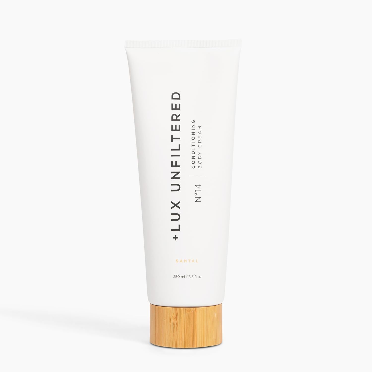 + Lux Unfiltered N°14 Conditioning Body Cream for Women - Moisturizing Body Lotion with Jojoba, Squalane, & Shea Butter - Hydrating, Skincare Grade Ingredients - Vegan & Cruelty Free - Santal