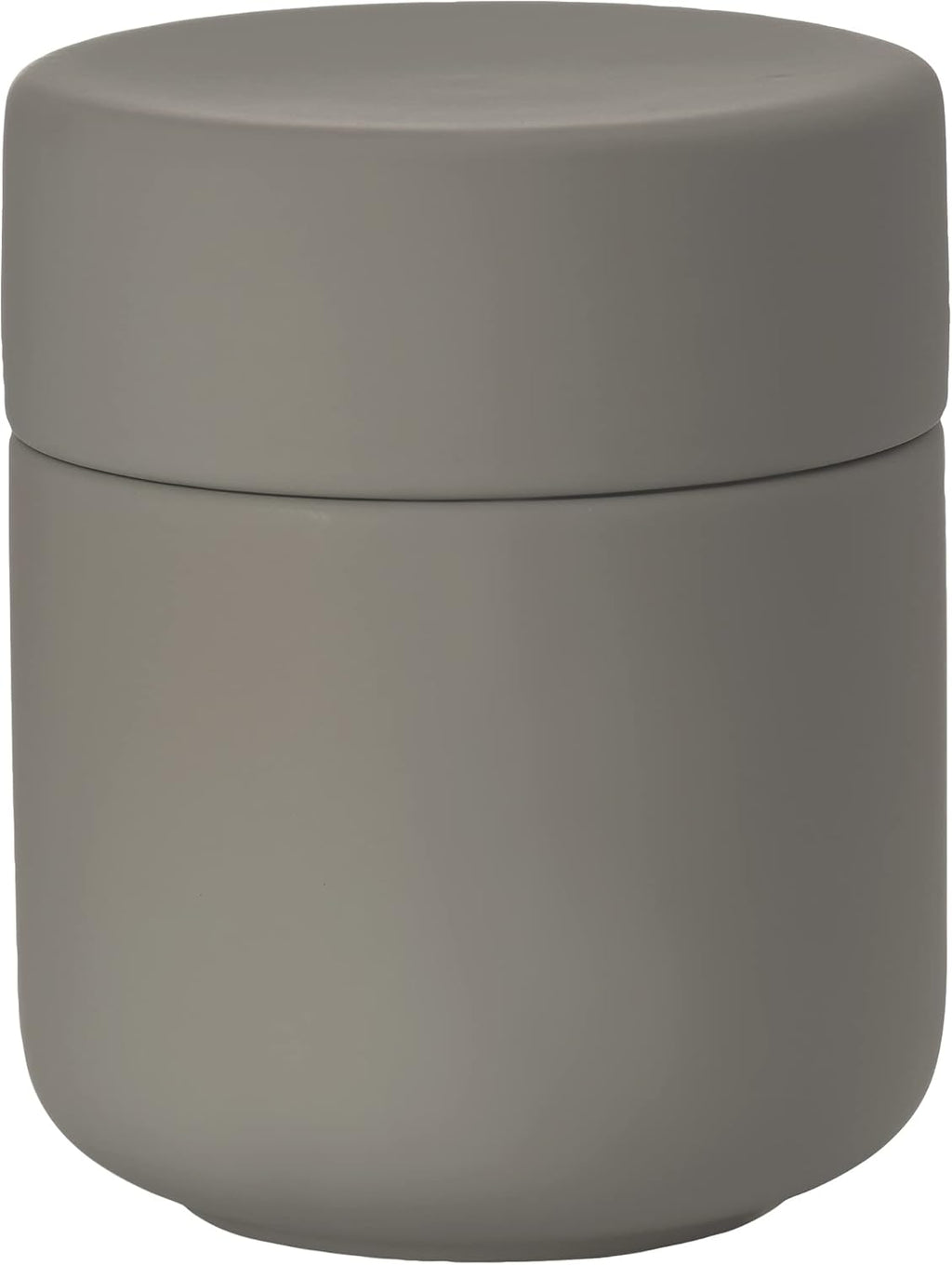 Zone Denmark Ume Taupe Cosmetic Jar - Elegant and Functional Storage Solution for Your Beauty Essentials, Infusing Scandinavian Design into Your Vanity Space - Beige (Taupe)
