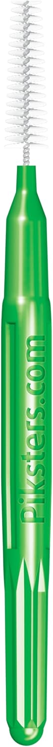 Piksters Interdental Brushes, 40 pk, Size 6, Interdental Tooth Brush for Larger Gaps, Gum Soft Bristles for Plaque Removal, Safe for Braces
