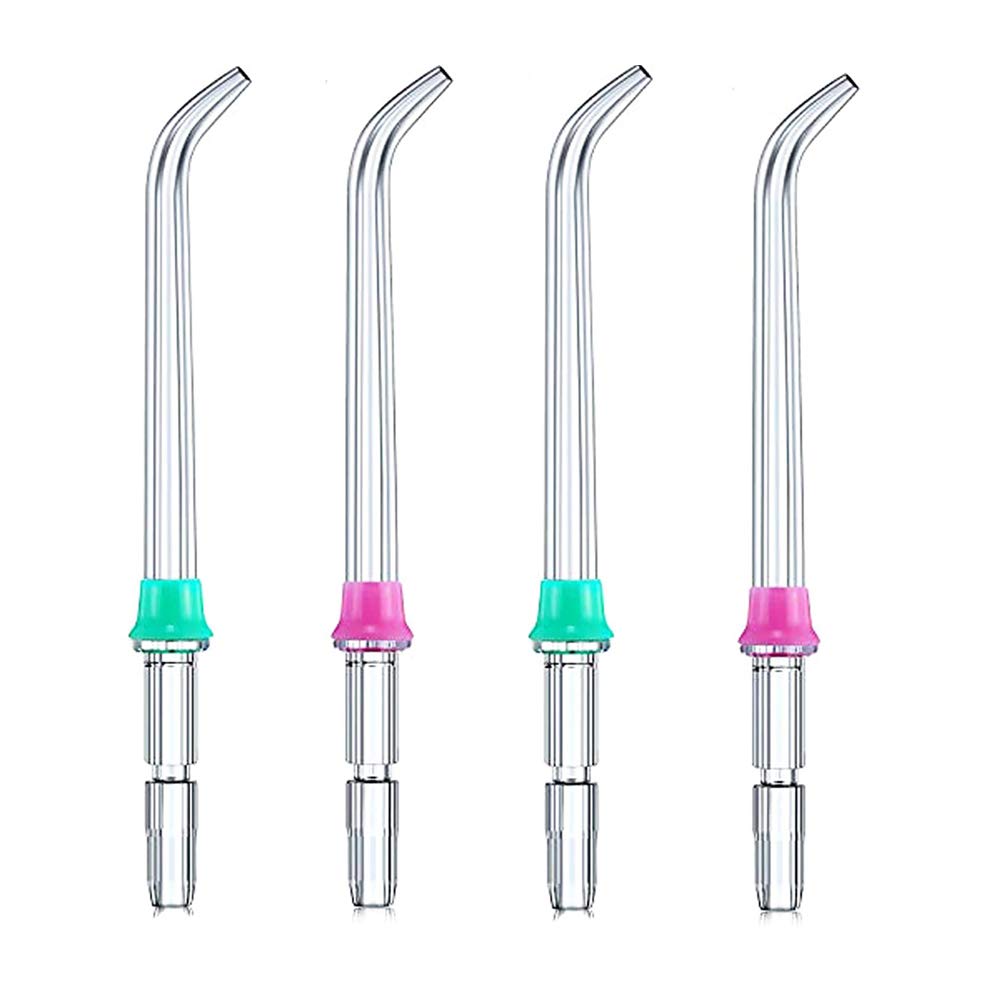 Flosser Replacement Tips Compatible with Waterpik Water Flosser Reach Flosser Refill Heads Replacement Heads, Compatible with Waterpik Oral Irrigator & Dental Flosser (Classic Jet Tips)