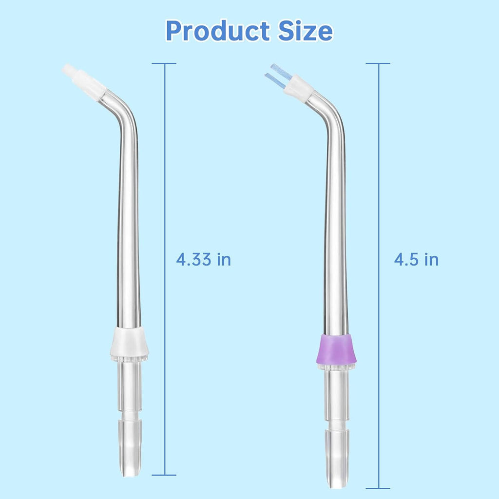3 Pack Replacement Tips Compatible with BURST Electric Water Flosser, Water Flosser Replacement Heads for Burst Replacement Parts