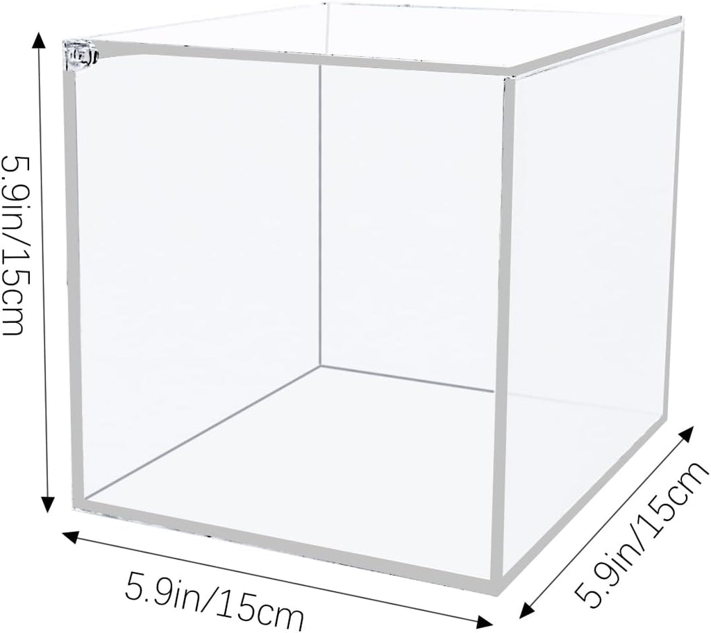 Disposable Face Towel Storage Box Clear Acrylic Towelette Holder Container Compatible with Clean Skin Club Towels XL for Bathroom Coutertop Organization