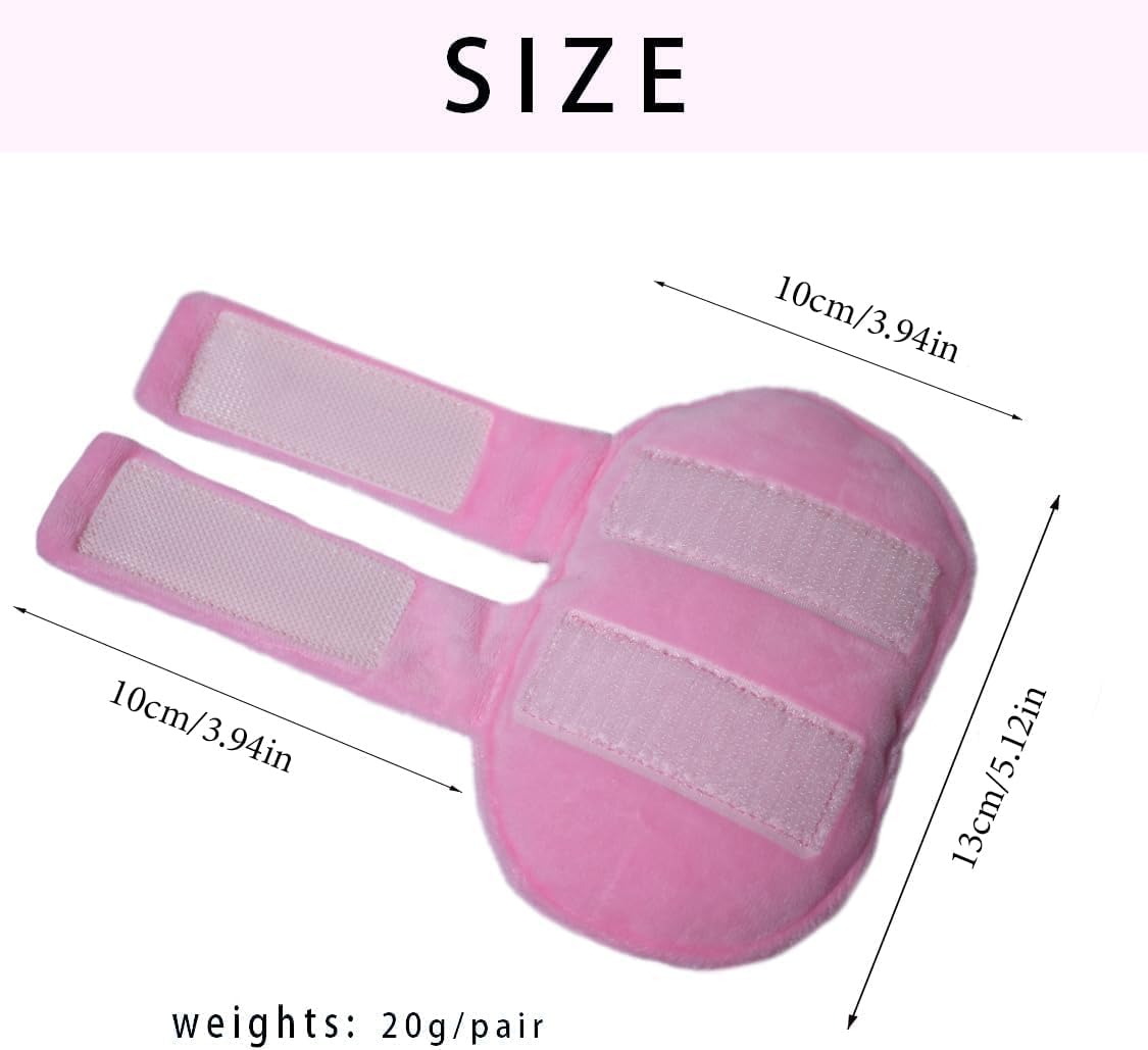 Soft Mastectomy Pacemaker Pillow for Pacemaker Recovery Post Surgery Breast Cancer Chemo Port Chest Protector Bra Strap Pad Protector, Support Cushion Gifts for Women and Men (Pink)