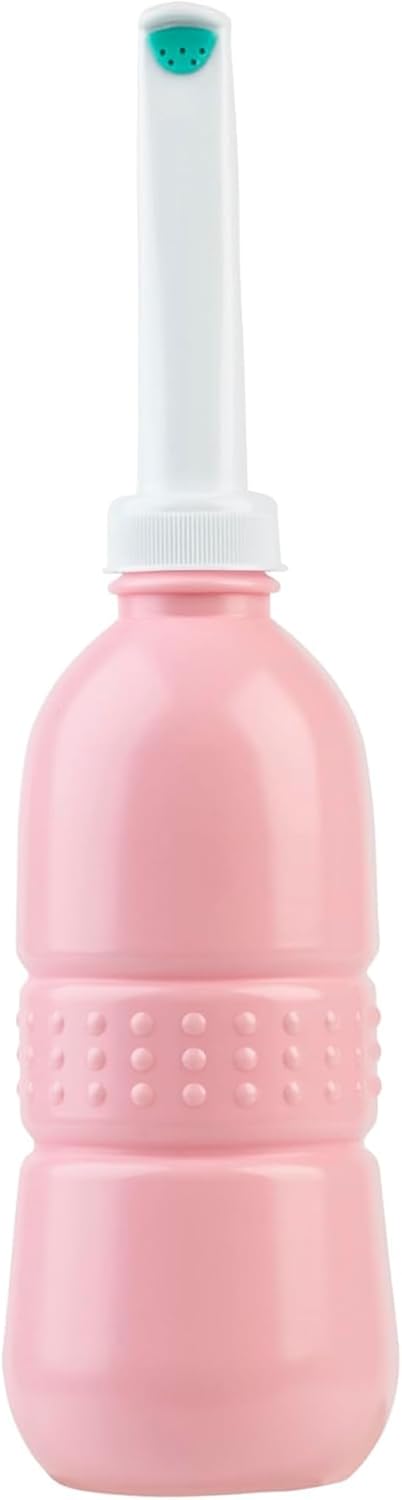 Brondell GoSpa Travel Bidet GS-70 – Portable Peri Bottle for Postpartum & Perineal Care, 400ml Handheld Bidet with Angled Nozzle, Nozzle Storage & Travel Bag