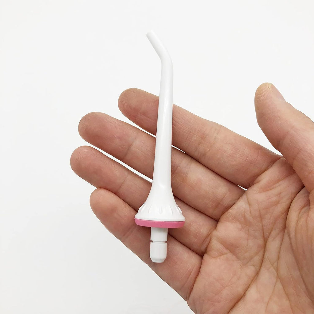 Water Flosser Tips Replacement for Mospro, Nicwell, Zerhunt Oral Irrigator, Jet Nozzel White 3 PCS