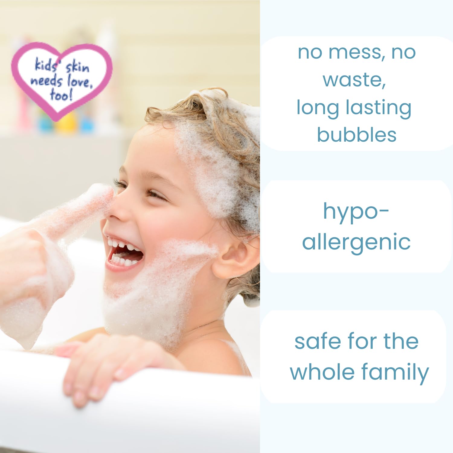 TruKid Bubble Podz Bubble Bath for Kids, Toddlers, & Babies, Tear Free Gentle & Refreshing Bath Bomb for Sensitive Skin with Natural Moisturizers, Non-Toxic, pH Balanced, Cherry Scent (60 Podz)