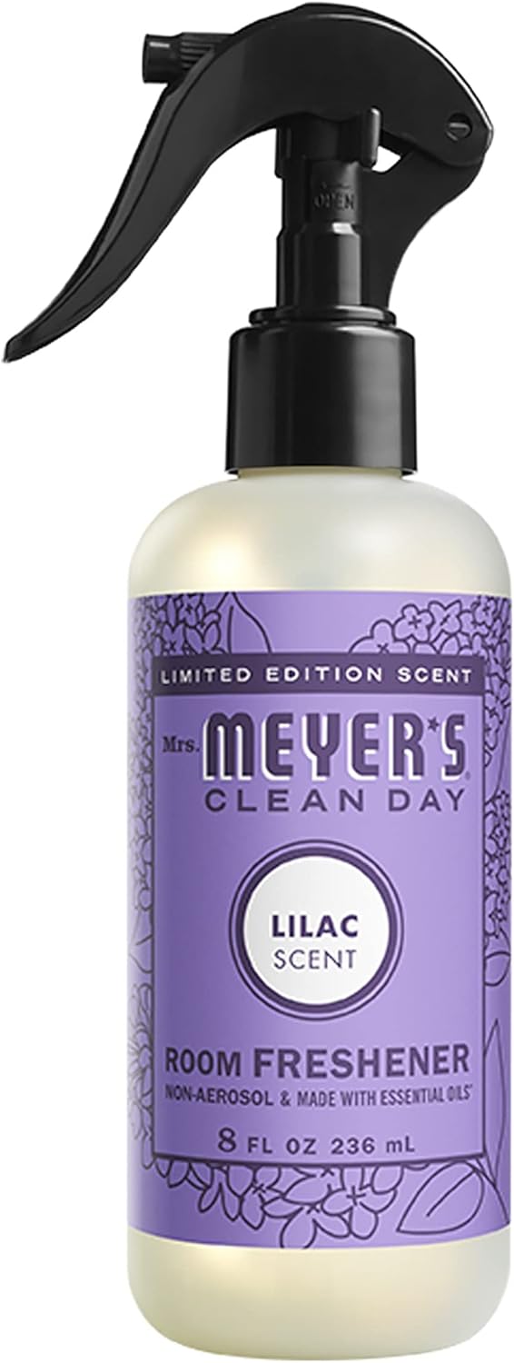 MRS. MEYER'S CLEAN DAY Room Freshener Variety Scents 3 CT (Rose + Lilac + Mint) 8 fl oz.