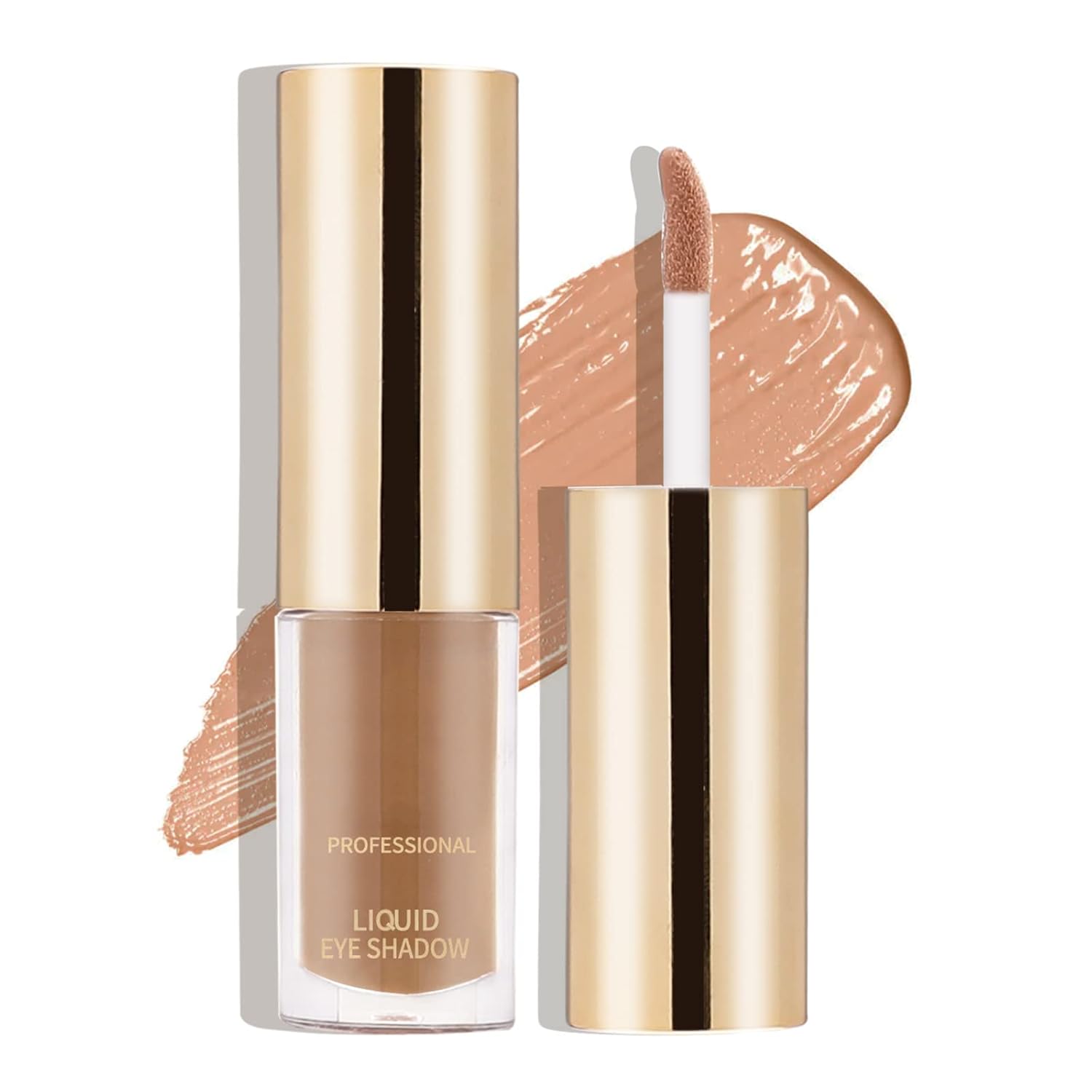 Boobeen Liquid Matte Eyeshadow - Long Lasting Waterproof, Velvet Matte Cream, Neutral Nude Makeup