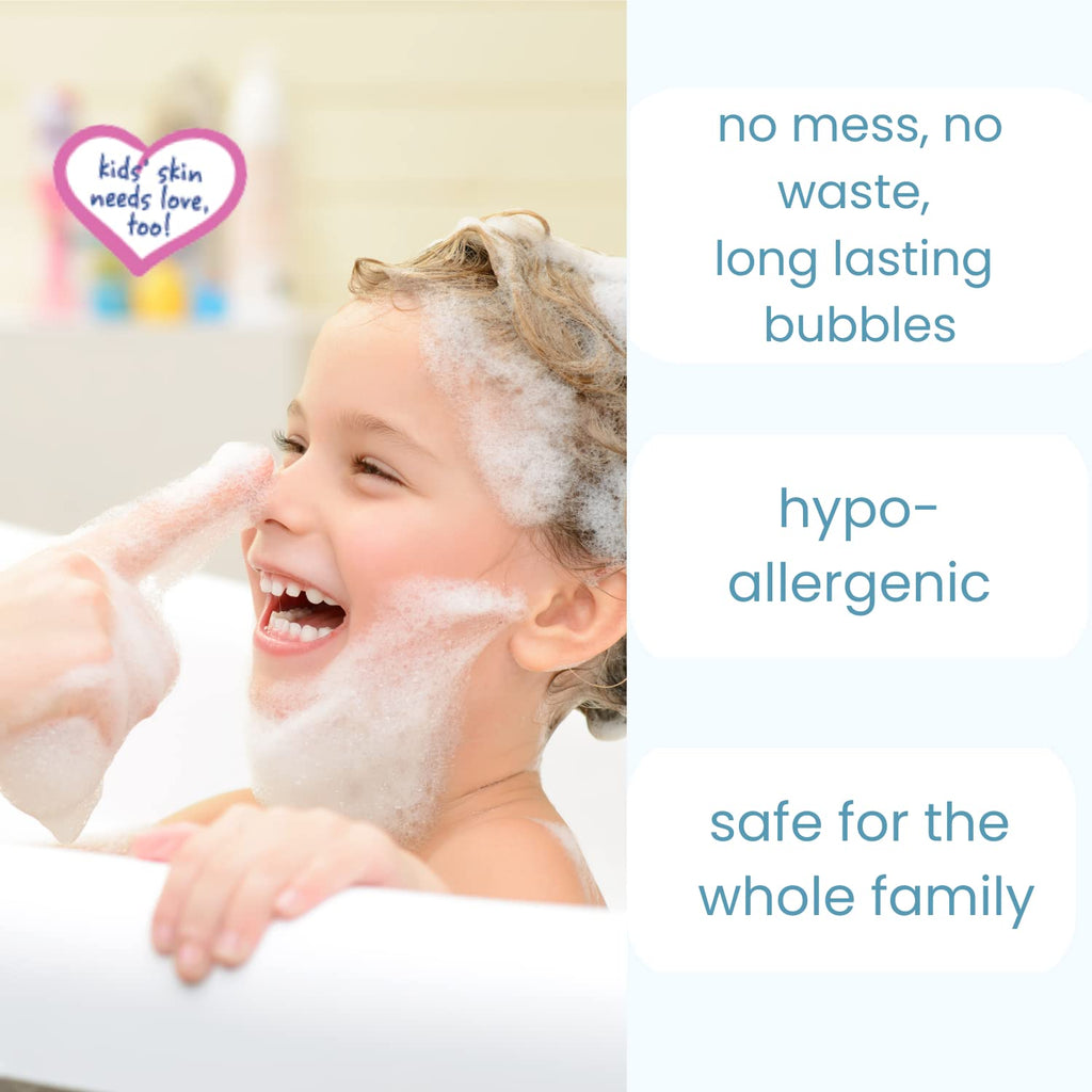 TruKid Bubble Podz Bubble Bath for Kids, Toddlers, & Babies, Tear Free Gentle & Refreshing Bath Bomb for Sensitive Skin with Natural Moisturizers, Non-Toxic, pH Balanced, Watermelon Scent (60 Podz)