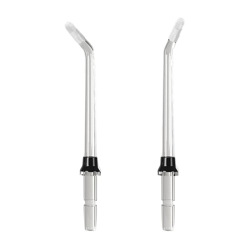 BURST Electric Water Flosser Replacement Tips (Ortho/2 Pack) | for Fresh Breath & Healthy Gums | Plaque Removal Between Teeth, Braces & Dental Work