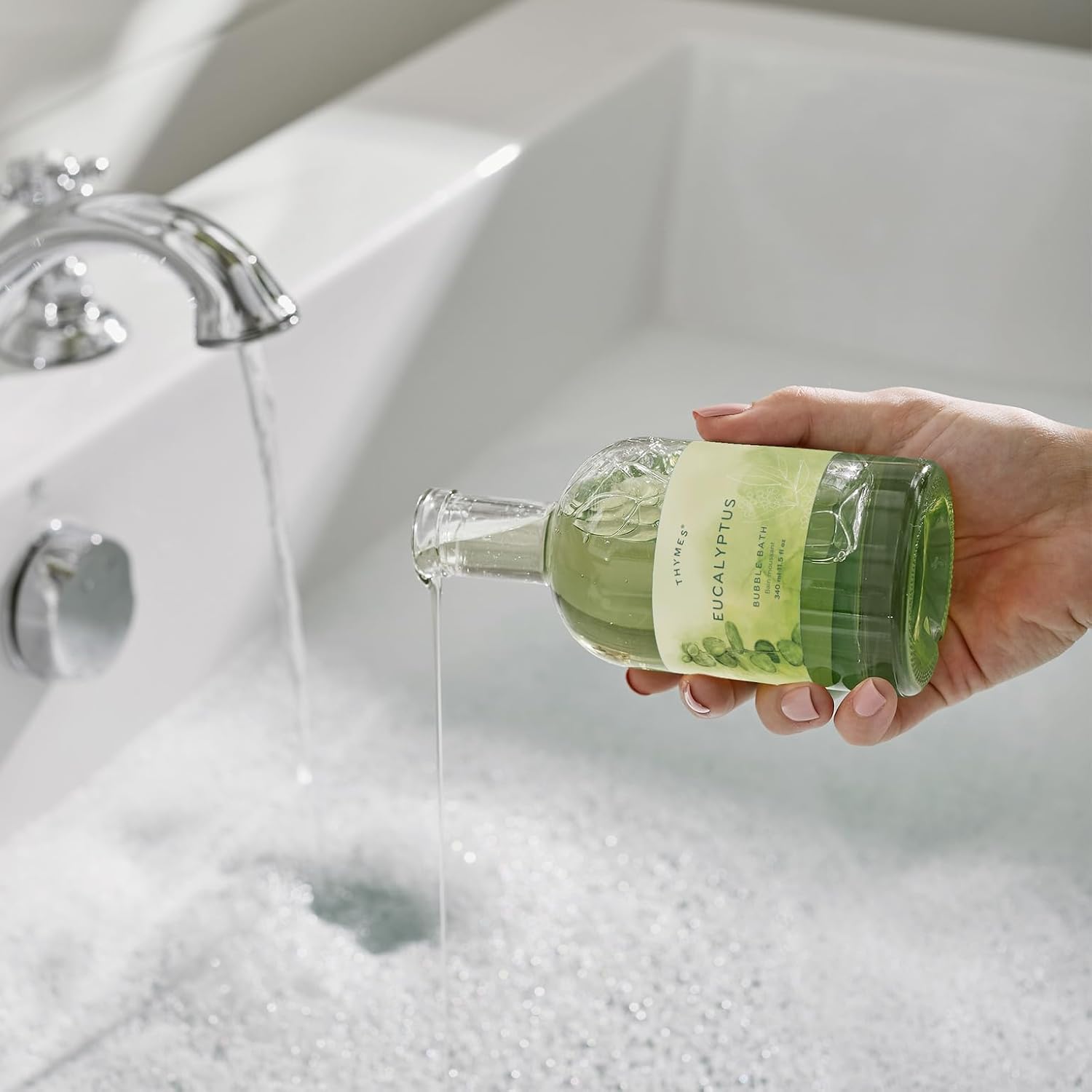 Thymes Bubble Bath - 11.5 Fl Oz - Eucalyptus