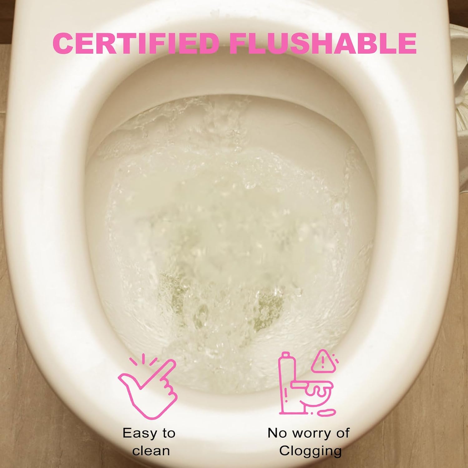 Feminine Wipes Individually Wrapped, Flushable Wipes Travel,Travel Wipes for Women,Feminine Care Wet Wipes Travel Size Vaginal Wipes for Adult, Girl and Homeless 150