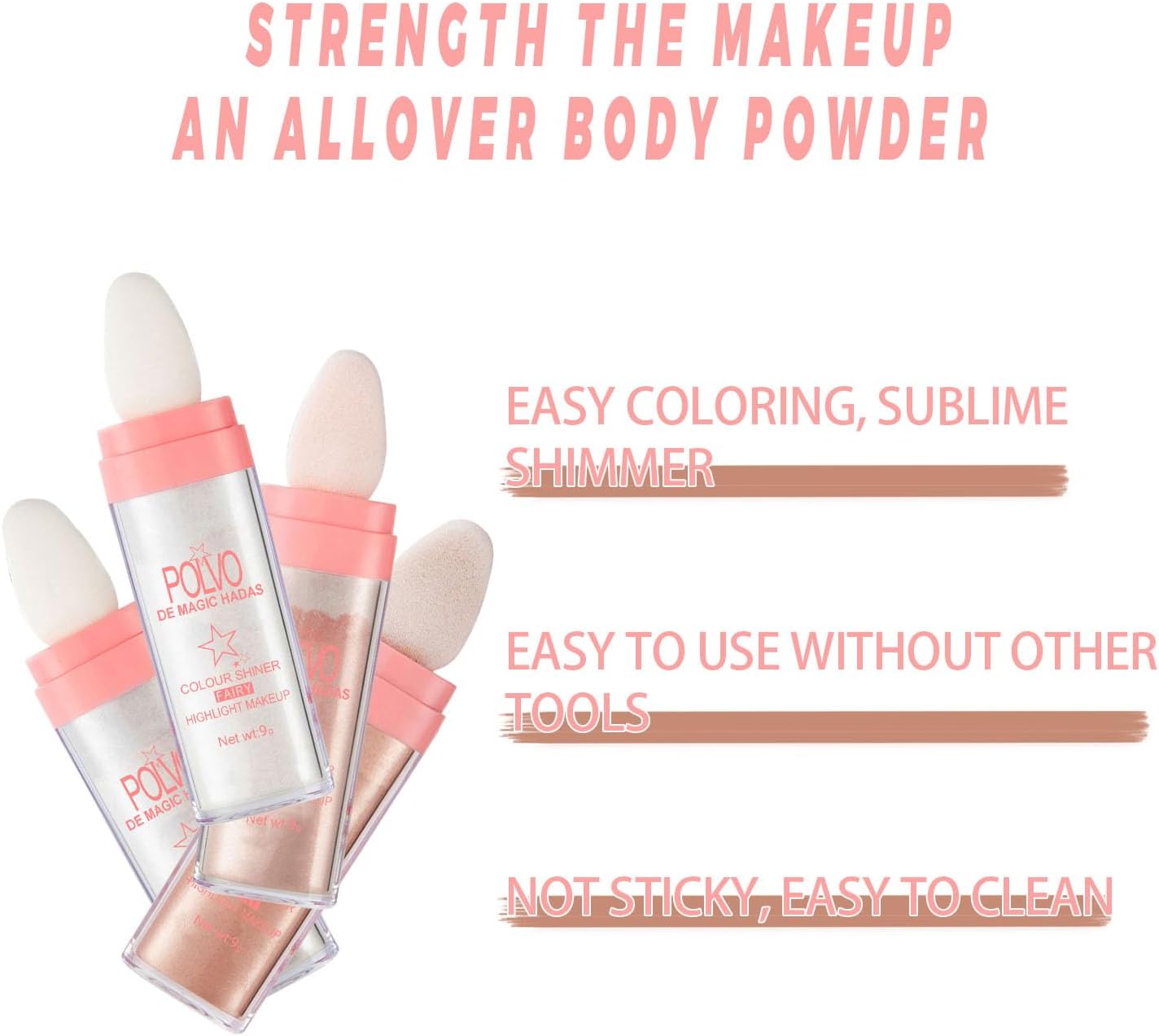 2PCS Hair and Body Glitter Powder, Highlighter Glitter Makeup for Clothes, Festival Rave Prom Loose Sparkle Powder,Holographic Ultra Fine Resin Glitters for Crafts (Pearl White+Pearl White)