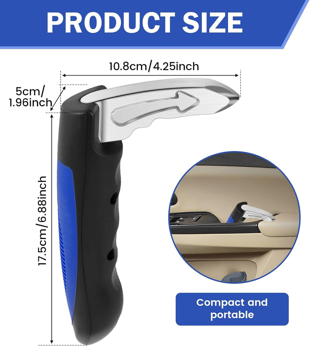 2pcs Car Door Handle for Elderly, 2 in 1 Multifunction Vehicle Support Handles, 2Pcs Portable Car Door Assist Handle, Automotive Car Handle Assist for Elderly