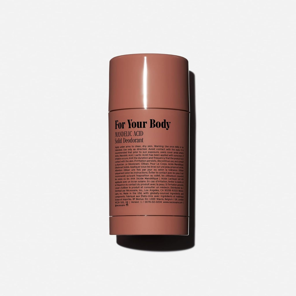 Nécessaire The Deodorant Olibanum | Natural Aluminum Free Deodorant For Women & Men. Extra Strength Treatment with Mandelic Acid. Free of Baking Soda, Ozokerite & Parabens (75 g/2.5 oz)