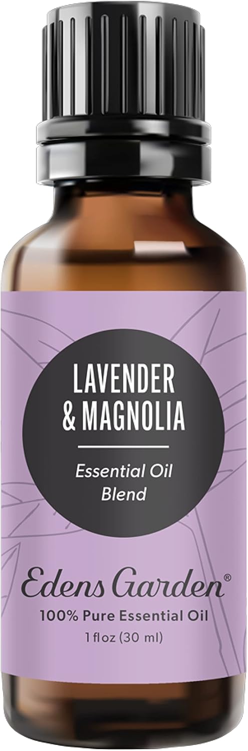 Edens Garden Lavender Magnolia Essential Oil Blend- 100% Pure Premium Grade, Undiluted, Natural, Therapeutic, Aromatherapy, The Best for Skin, Candle, Laundry 30 ml (1 fl oz)