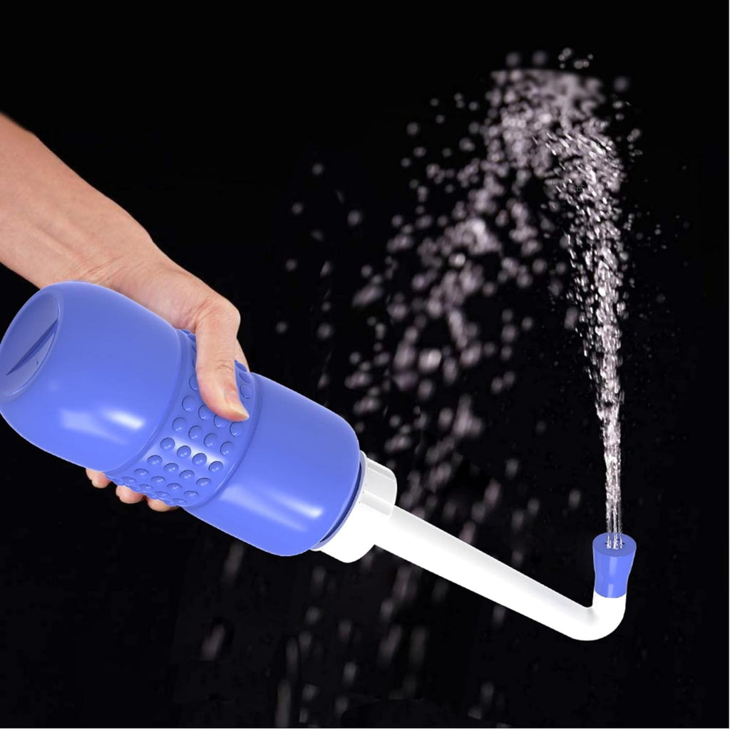 2PCS-Pack Portable Bidet 450ml Travel Bidets + Blue Backpacking Bidet,Peri Bottle for Postpartum and Perineal Care, Spray Bottle for Perineal Cleansing and Recovery