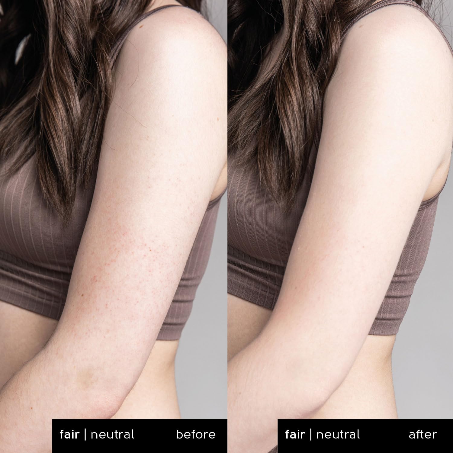 Tinge Tint Body Makeup, Lasts Up to 48 Hours, Medium Coverage Cream With Amino Acids, Hyaluronic Acid & Lysine, Semi Matte Finish, Water & Transfer Resistant, 3.38 Fl Oz - Fair Warm