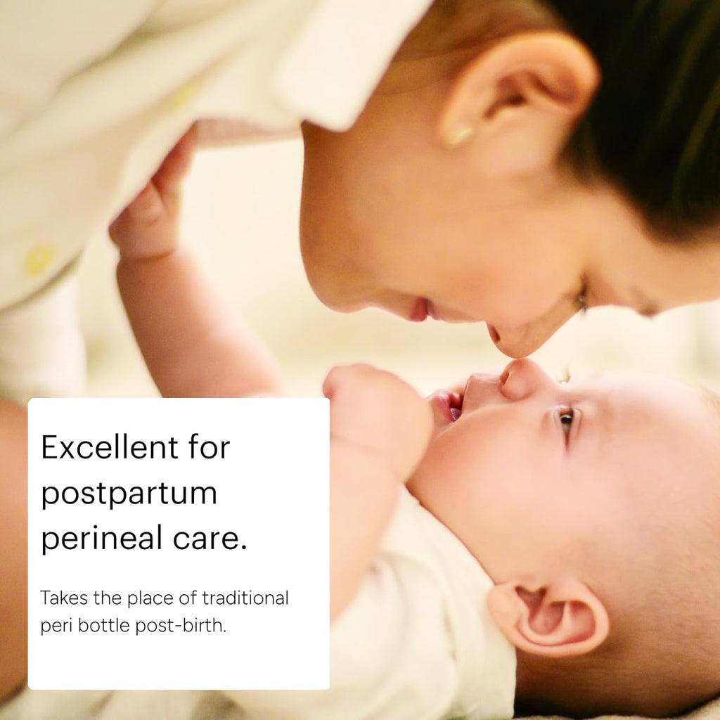 Brondell GoSpa Travel Bidet GS-70 – Portable Peri Bottle for Postpartum & Perineal Care, 400ml Handheld Bidet with Angled Nozzle, Nozzle Storage & Travel Bag