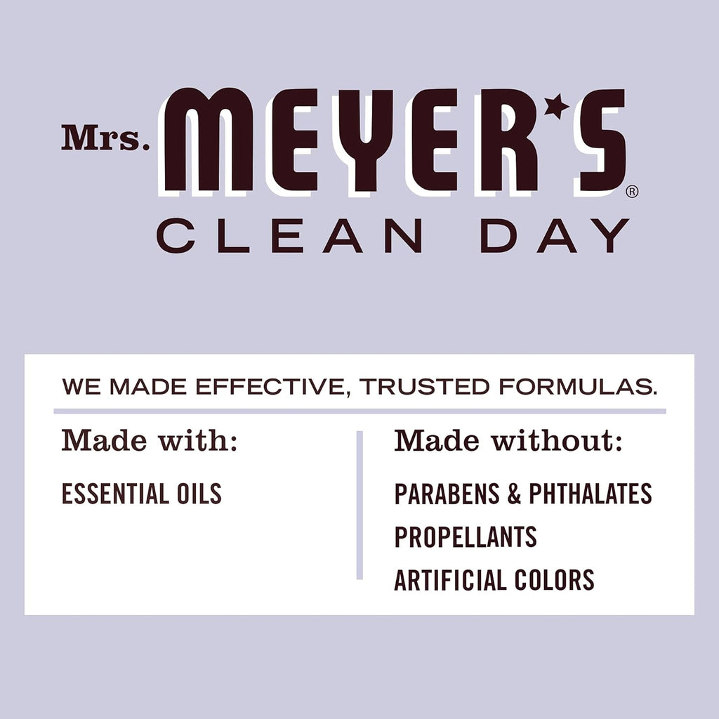 MRS. MEYER'S CLEAN DAY Room and Air Freshener Spray, Non-Aerosol Spray Bottle Infused with Essential Oils, Lavender, 8 fl. oz