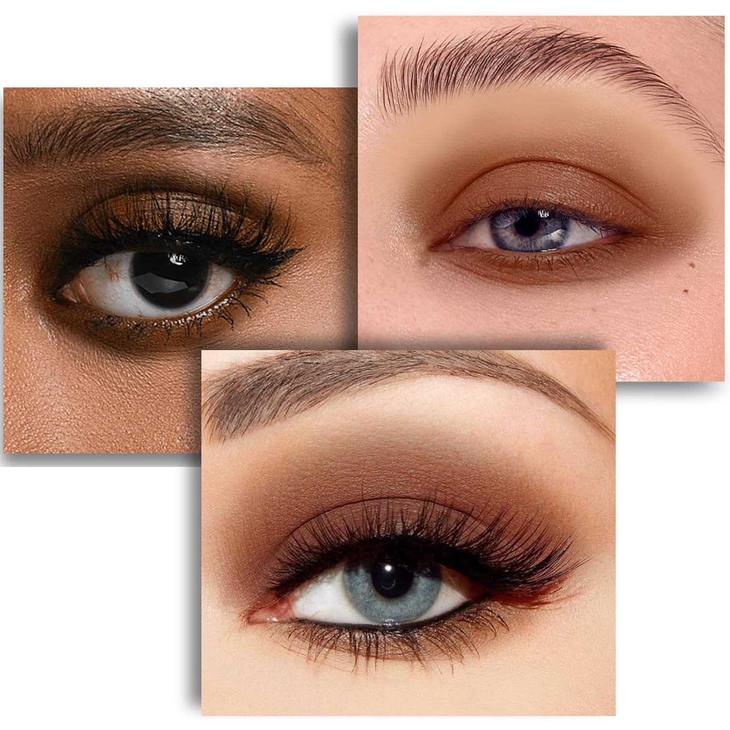 Boobeen Liquid Matte Eyeshadow - Long Lasting Waterproof, Velvet Matte Cream, Neutral Nude Makeup