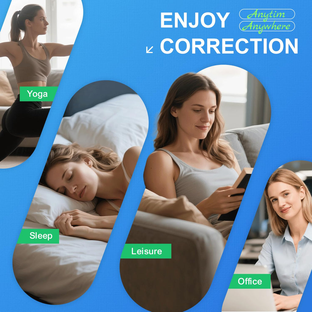 Bunion Corrector For Women Big Toe: Soft Gel Toe Separators For Women - Adjustable Straps & Breathable Design - Day/Night Pain Relief For High Heels & Flats