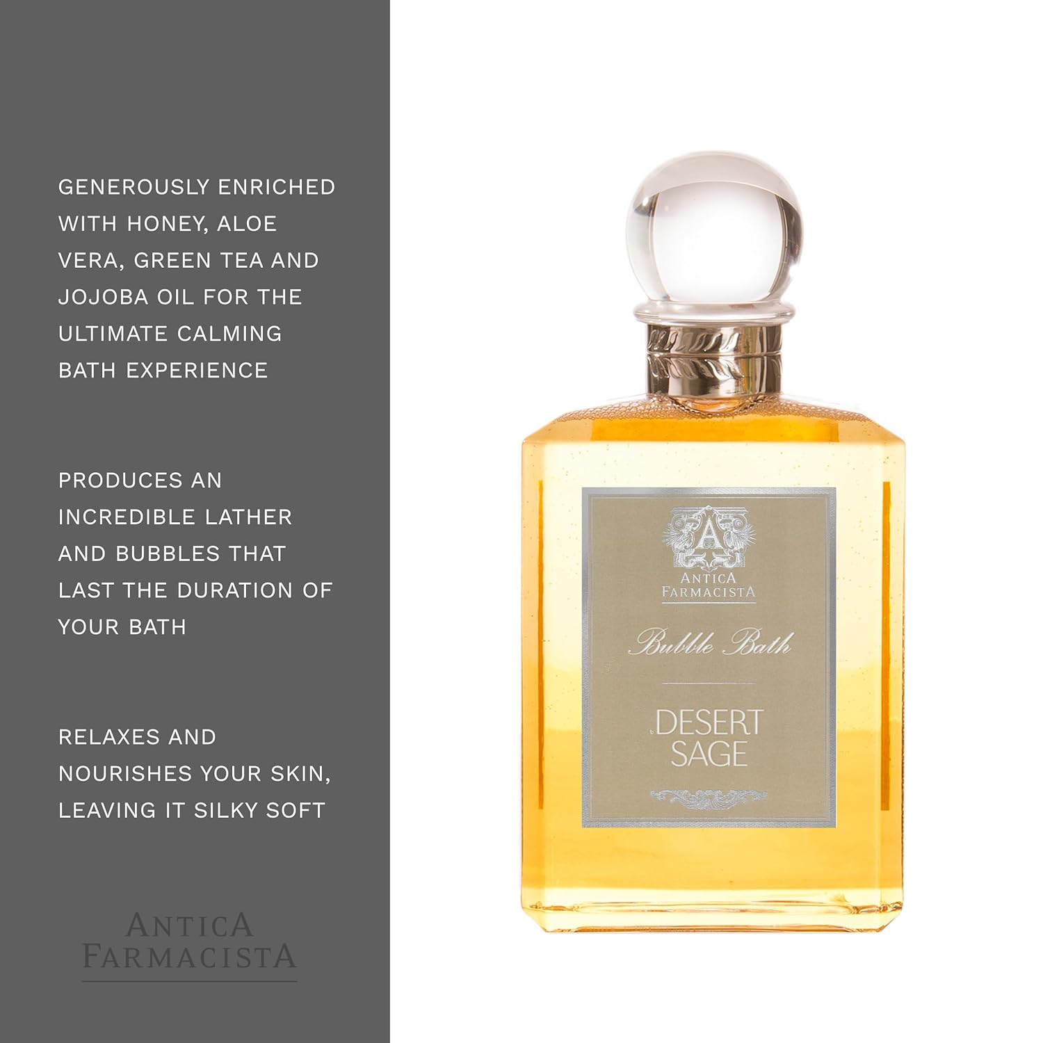 Antica Farmacista Desert Sage Bubble Bath, 16 Fl Oz
