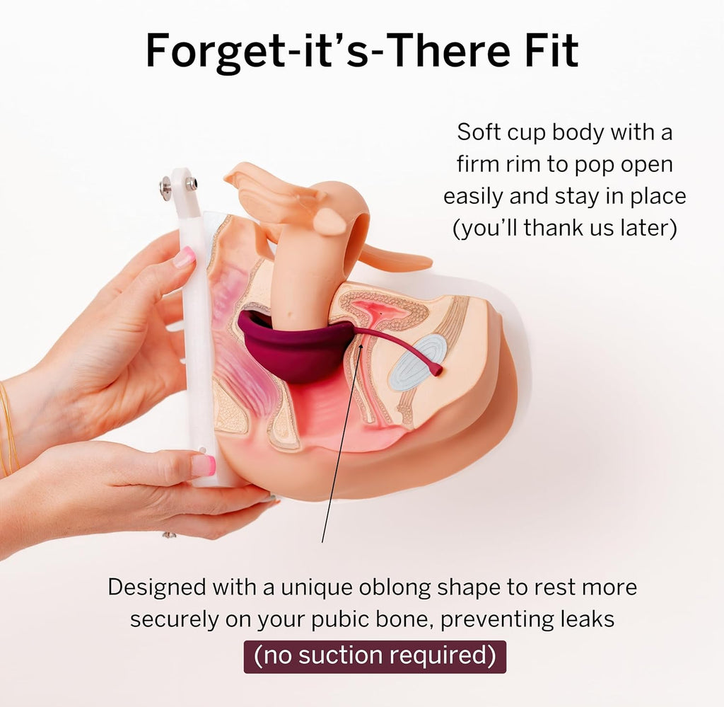 Menstrual Discs with Sterilizer - Ranked 1 for Most Comfortable Soft Reusable Period Disc - Kills 99.9% of Germs with Cleaner Steamer - Wash Your Disc in 3 Minutes! - Compact Sanitizer Kit
