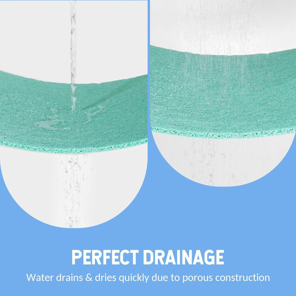 Non-Slip Bathtub Mat, Anti Slip Shower Mat, Fast Drying Bathtub Mats, Foot Scrubber Mat, Anti Slip Mat for Tub, Floor, Bathroom, Kitchen, Home, Hotel (Light Green 32"×17")