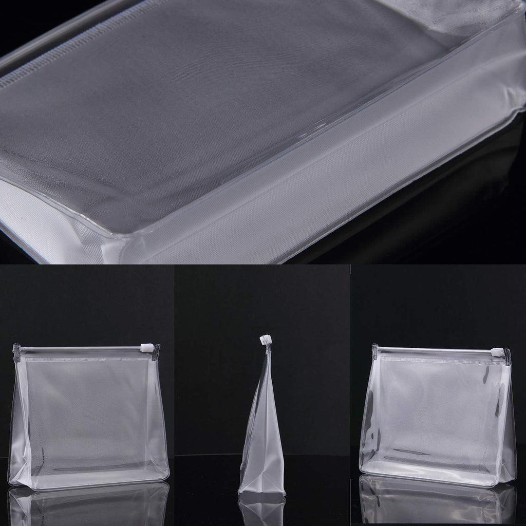 20 PCS Mini Clear Makeup Bag Small Clear Plastic Cosmetic Bags with Zipper Travel Toiletry Makeup Bag