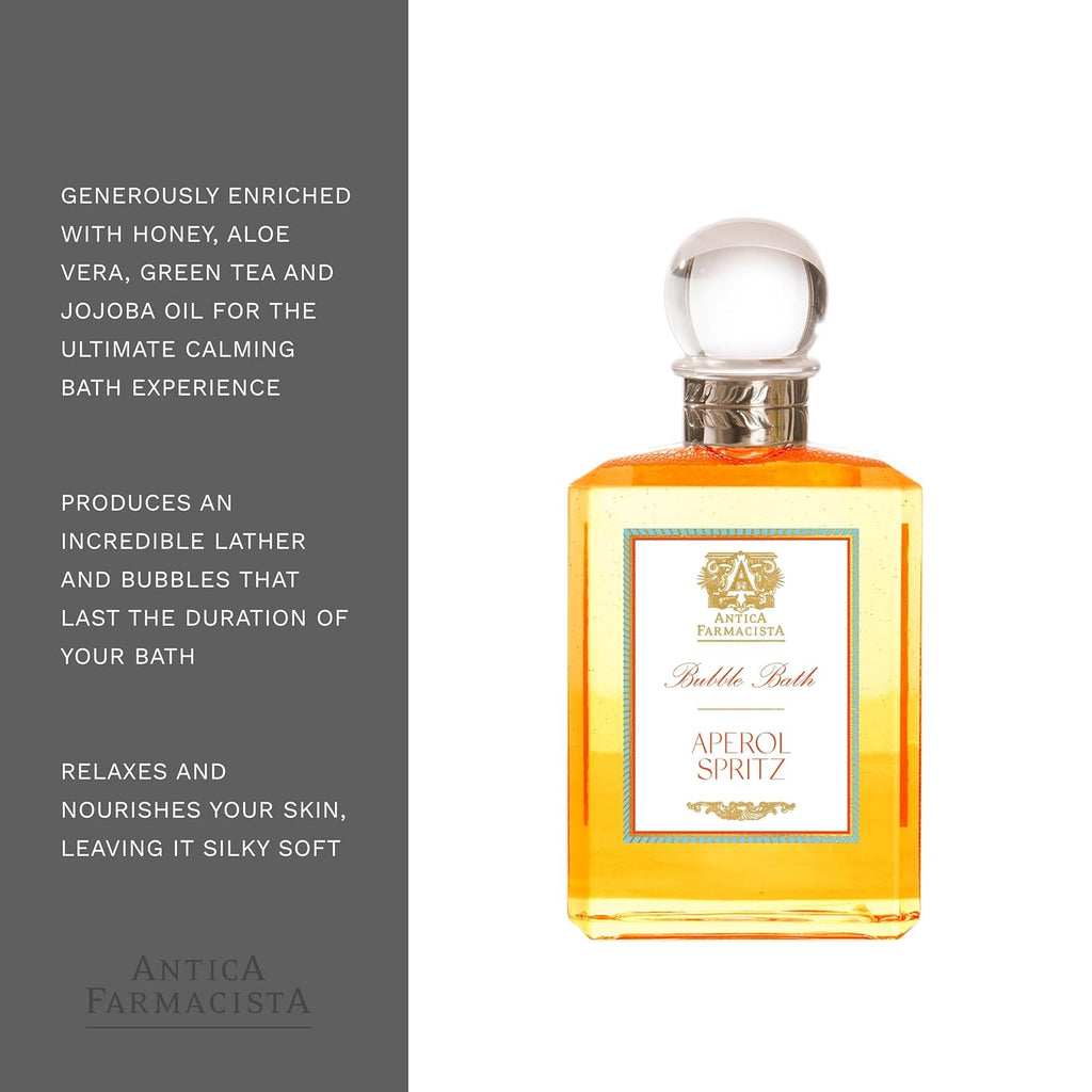 Antica Farmacista Aperol Spritz Bubble Bath, 16 Fl Oz