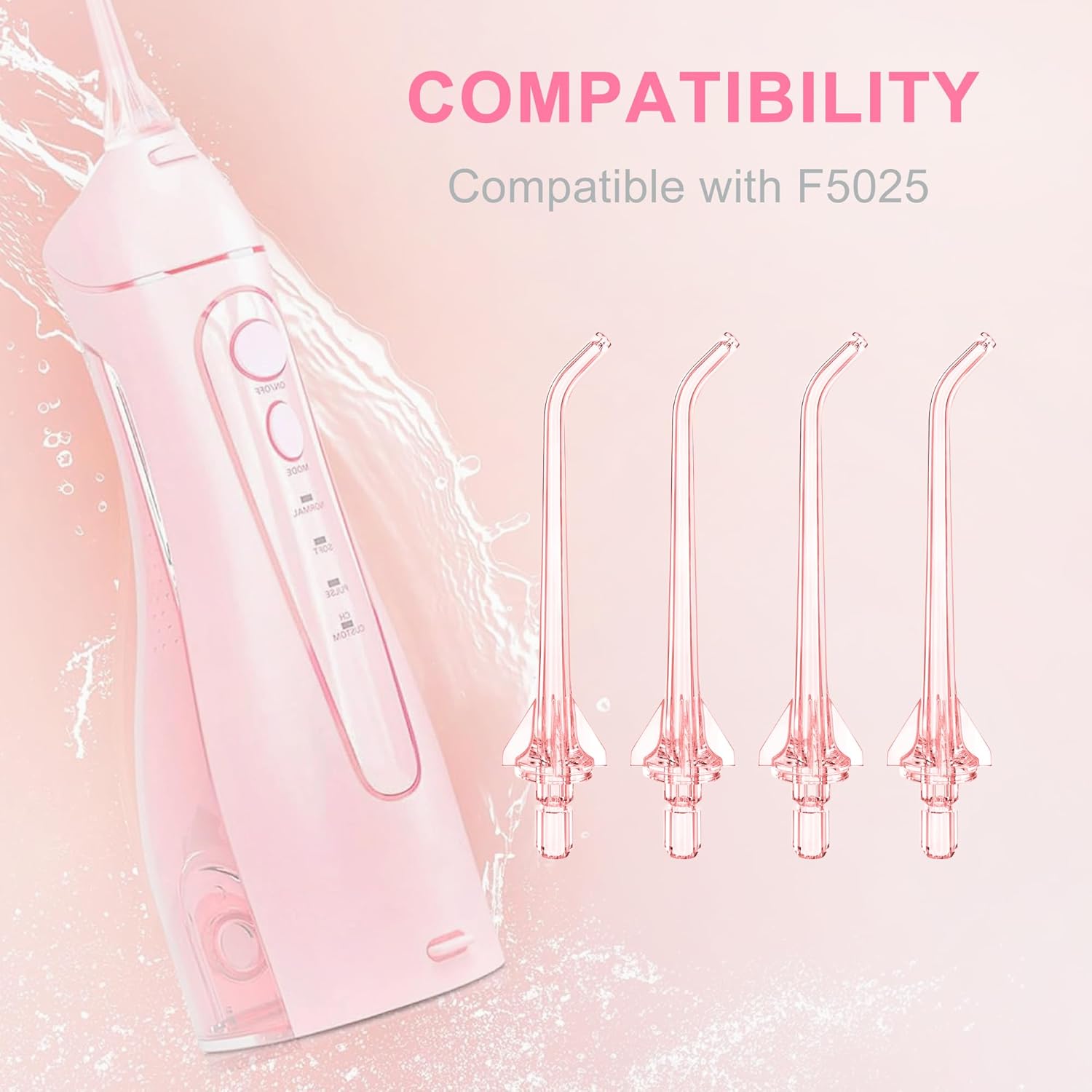 Replacement Tips for Oralfree Nicwell Water Flosser, Water Flosser Replacement Heads Oral Irrigator Jet Tip