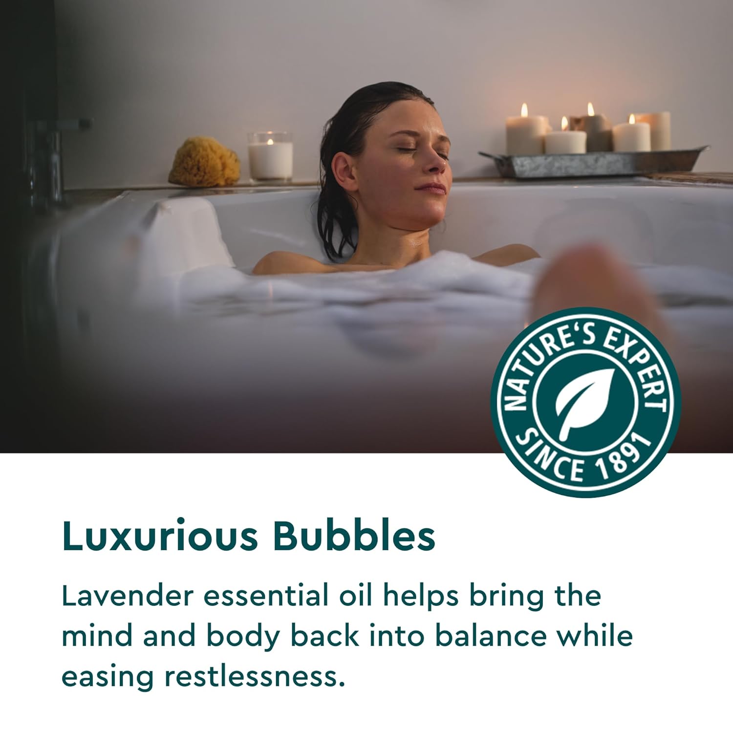 Kneipp Relaxing Lavender Aromatherapy Bubble Bath - Good for Relaxation - Vegan - 13.5 fl oz - Up to Eight Baths