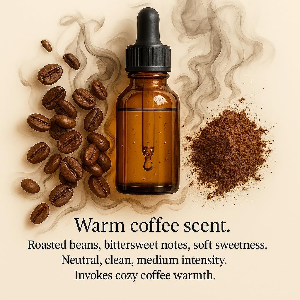 Wood Car Air Freshener — Handmade Car Air Freshener — Captain Shield Designed Fragrance Oil Diffuser in Wooden Gift Box — Aromatherapy Gift Set with Coffee Beans Fragrance Oil - 10 ml