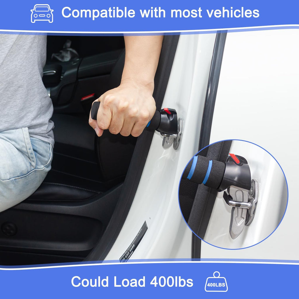 3 in 1 Car Door Handle for Elderly,Car Handle Assist,Support Handle Multifunction Door Latch for Seniors and Handicapped