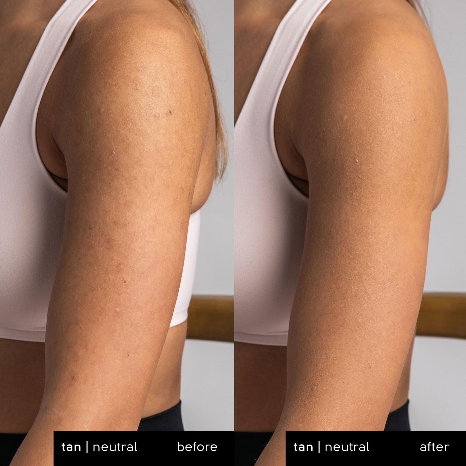 Tinge Tint Body Makeup, Lasts Up to 48 Hours, Medium Coverage Cream With Amino Acids, Hyaluronic Acid & Lysine, Semi Matte Finish, Water & Transfer Resistant, 3.38 Fl Oz - Tan Warm