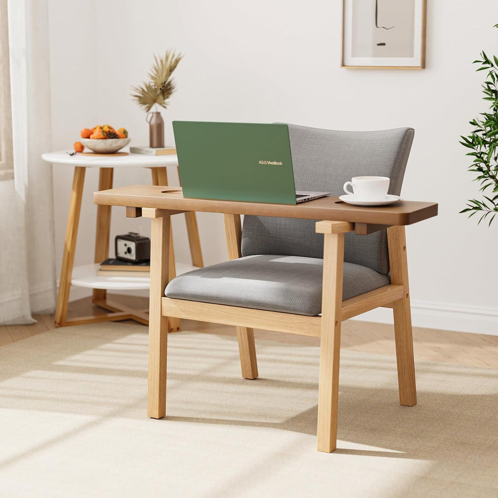 Premium 1.2IN Thickened African Solid Teak Bathtub Tray, 35” Waterproof Bath Caddy with Adjustable Legs, Bathtub Accessories, Fits Most Bath Tubs