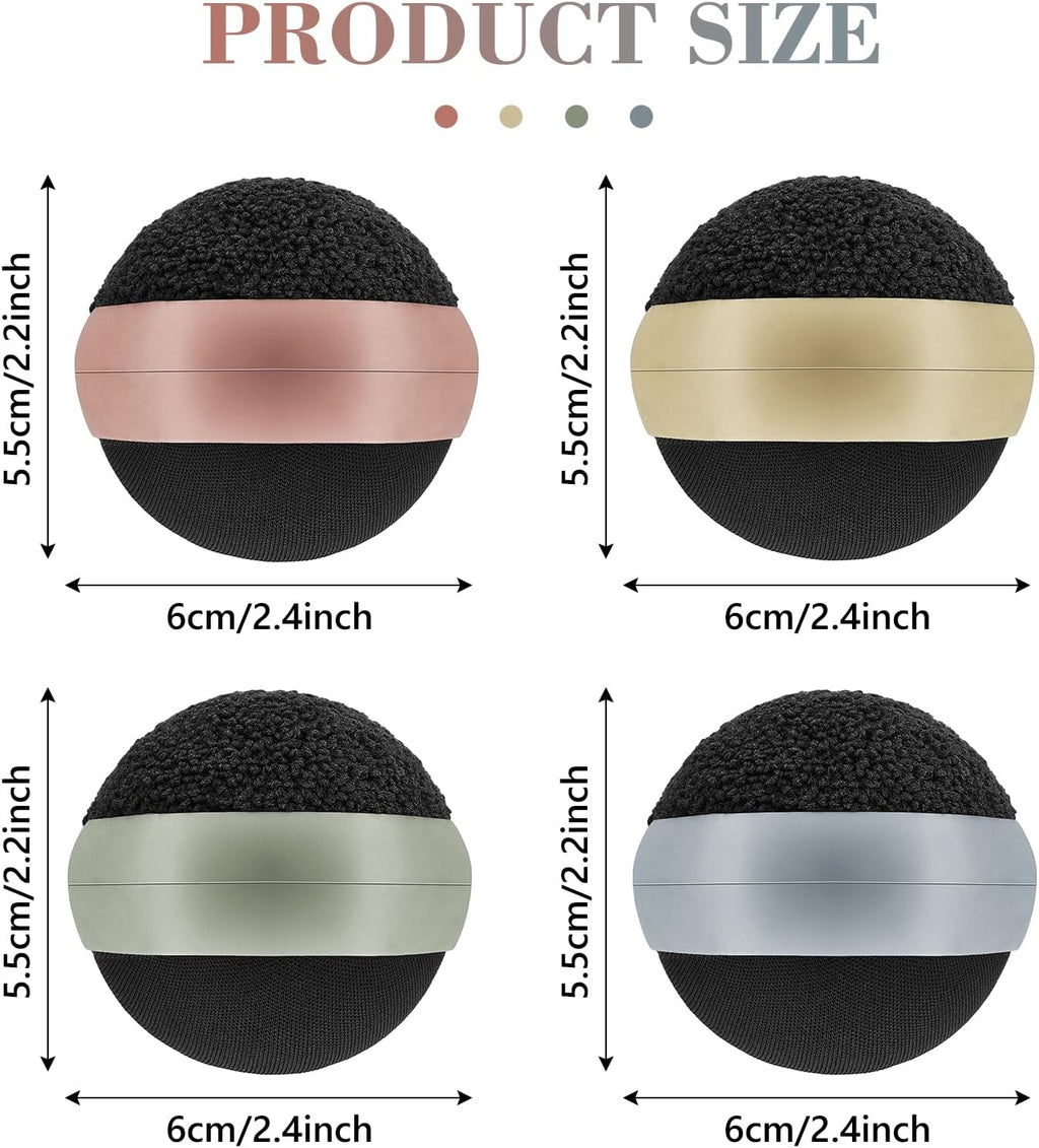 Suclain 4 Pack Christmas Touch Screen Cleaner Balls Phone Cleaning Ball Microfiber Touch Car Screen Glass Cleaner for Computer Laptop Phone Monitor