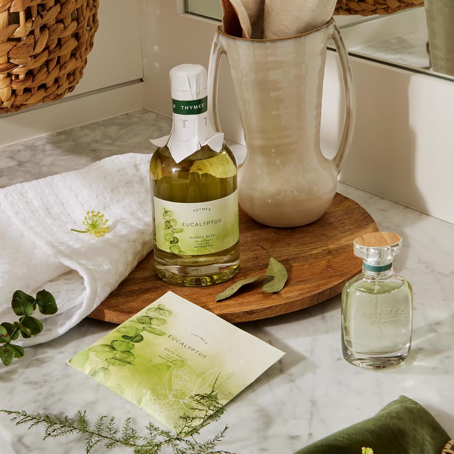 Thymes Bubble Bath - 11.5 Fl Oz - Eucalyptus