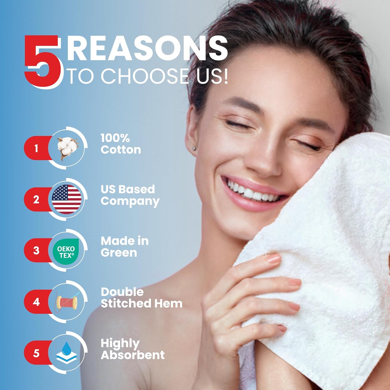 Infinitee Xclusives Luxury Wash Cloths for Showering [13x13] – 100% Cotton Washcloths [Pack of 12], Soft and Absorbent Face Towels for Bathroom Wash Clothes, Gym, and Spa (Cosmic Sand)