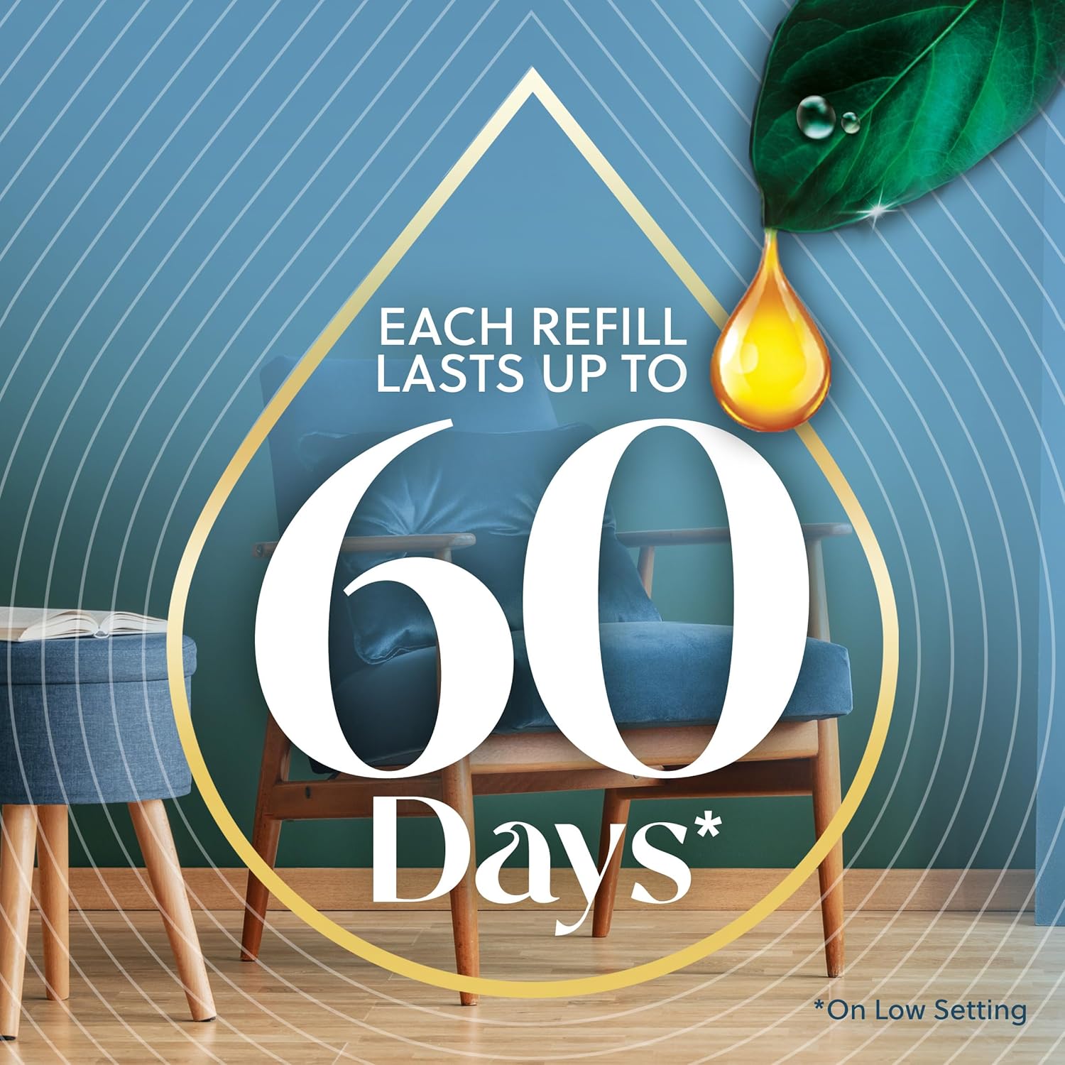 AIR WICK Scented Oil - Vibrant Refill Cotton & White Lotus 5 ct.