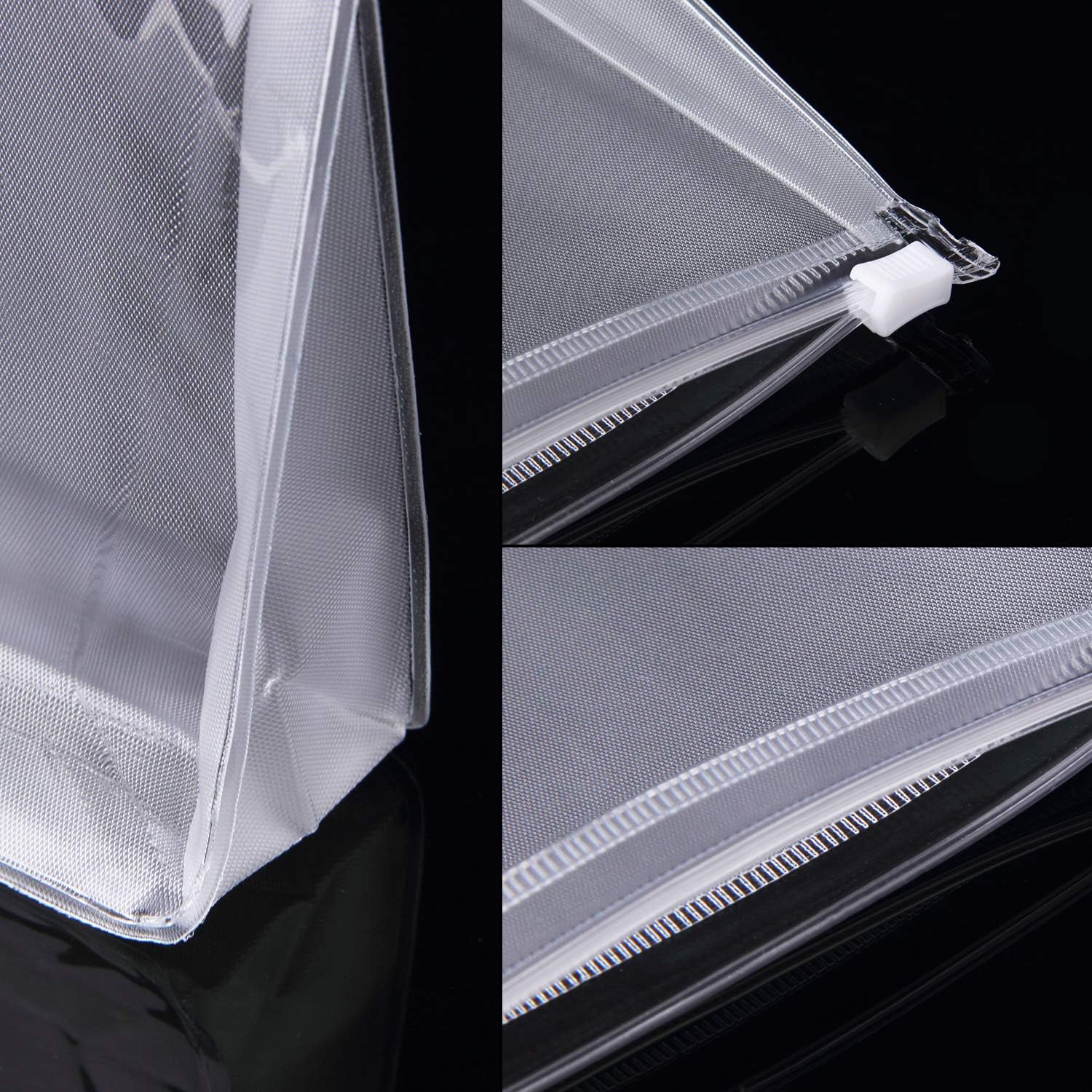 20 PCS Mini Clear Makeup Bag Small Clear Plastic Cosmetic Bags with Zipper Travel Toiletry Makeup Bag