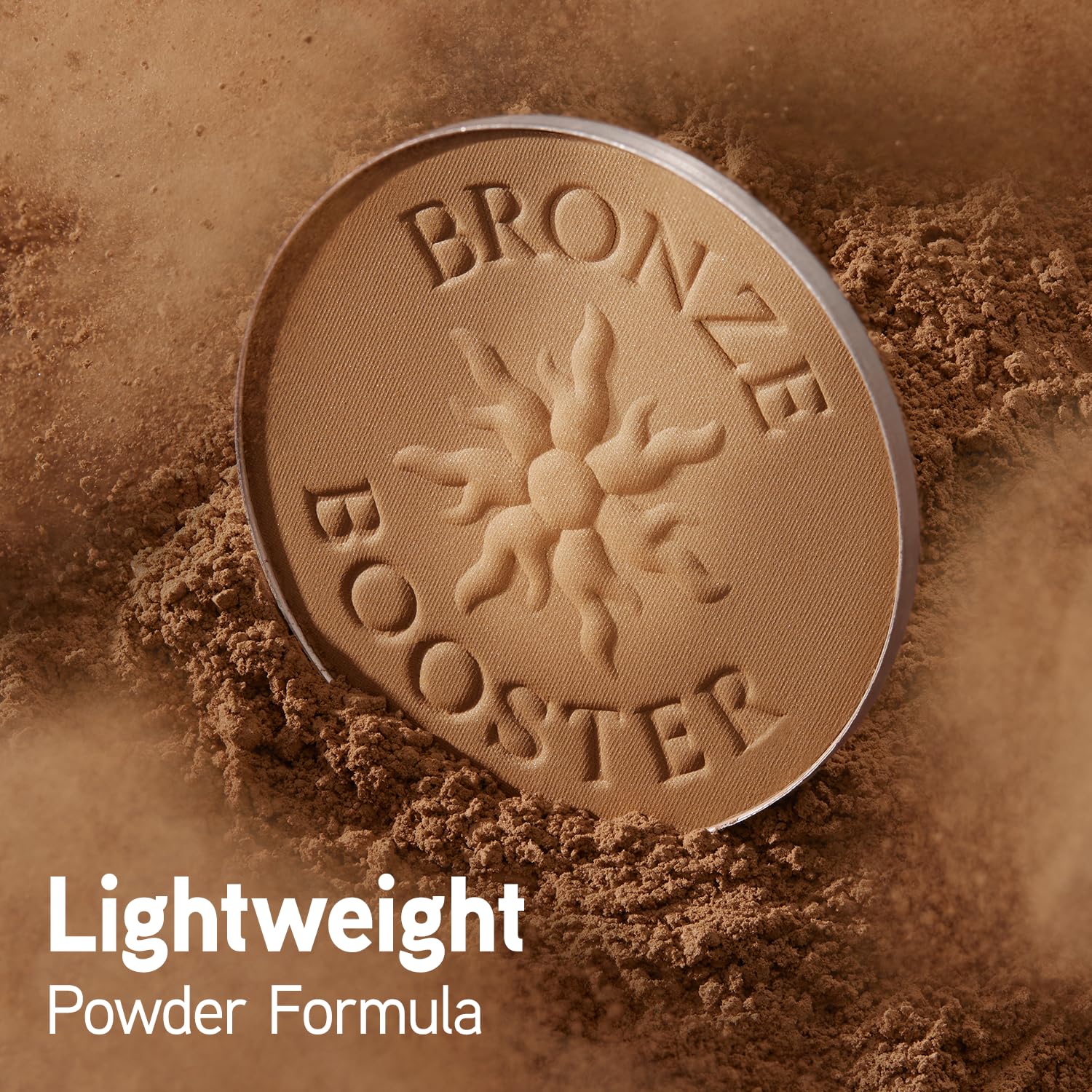 Physicians Formula Bronze Booster Pressed Contour Bronzer - Glow Activator Vitamin Infused Technology with a Natural Finish, Buildable Coverage, Cruelty-Free & Hypoallergenic - Medium-to-Dark