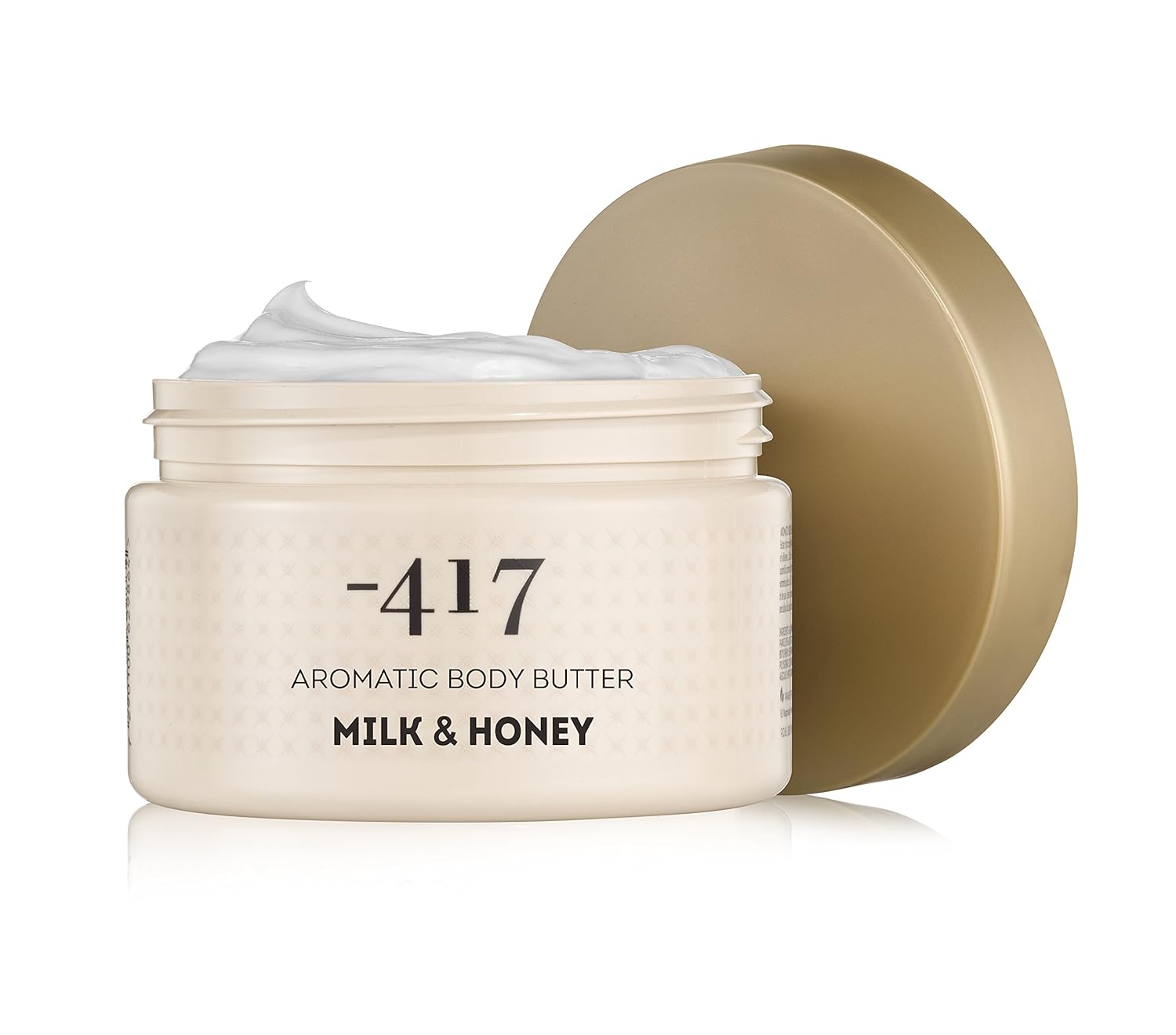 -417 Dead Sea Cosmetics Milk & Honey Deep Nutrition Body Butter For Dry Skin - Nourishes & Protects from UV Radiation - Softening Body Moisturizer - With Shea Butter & Aloe Vera - All Natural 8.4 oz