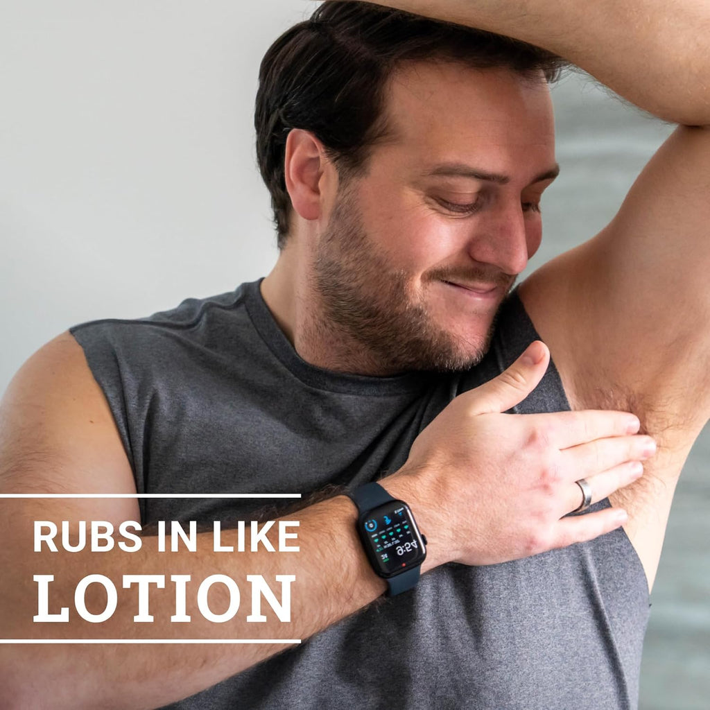 Mando Whole Body Deodorant - Mini Travel Size Invisible Cream Tube - 72 Hour Odor Control - Aluminum and Baking Soda Free, Skin Safe - .5 oz (Pack of 2) (Pro Sport)