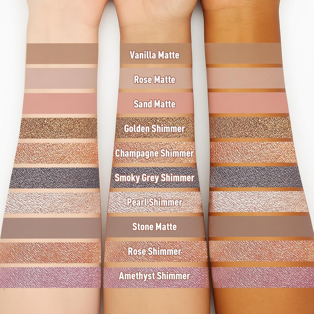 FV Cream Shimmer Eyeshadow Stick，Long Lasting & Waterproof, Multi-Use & High Pigment Eyeshadow Makeup Stick, Pearl Shimmer