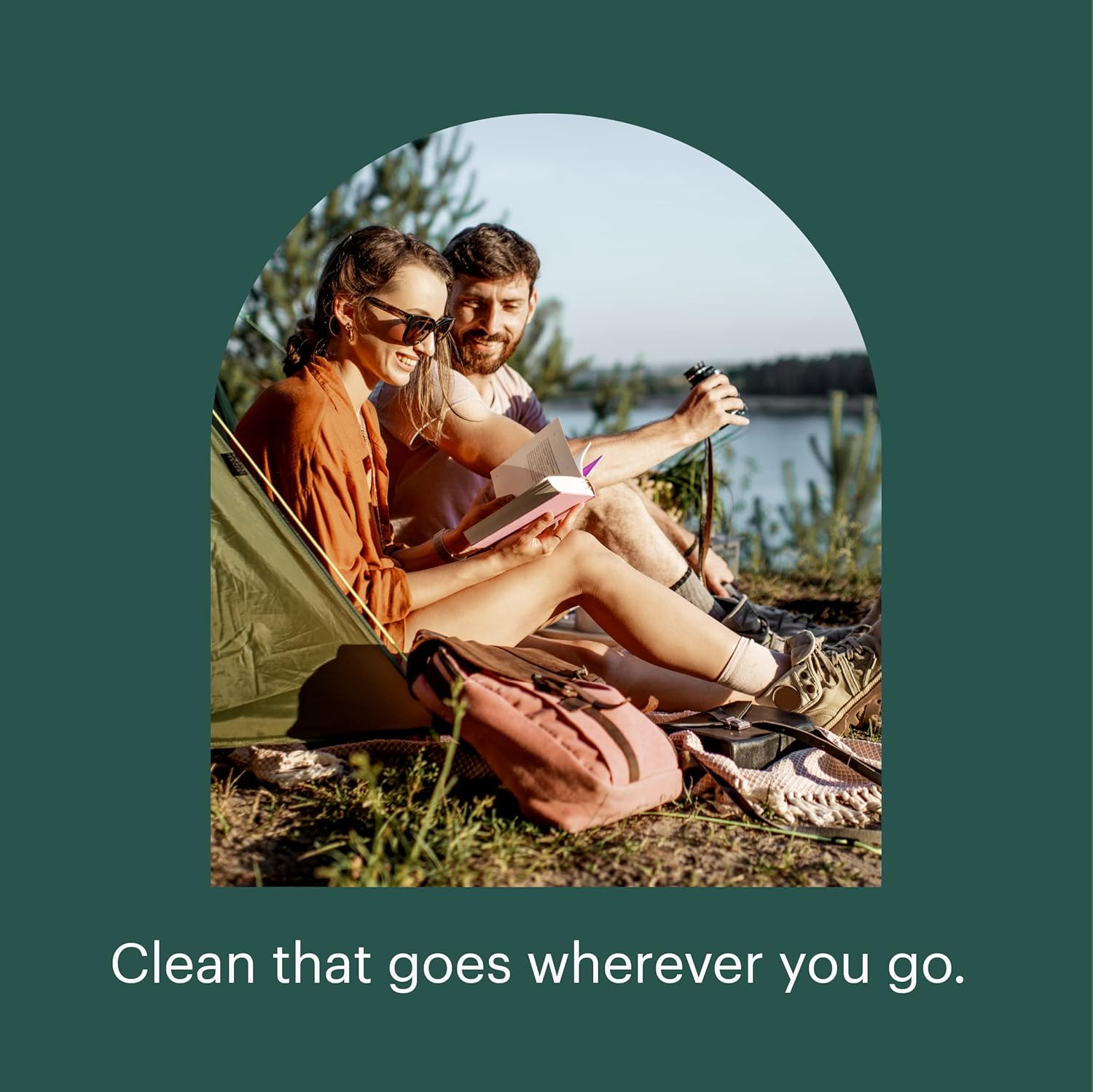 Brondell GoSpa Advanced Portable Bidet for Travel–Pop-Up Nozzle System –High-Quality Compact Bidet with Discreet Travel Bag for Convenient Storage–400mL, Gray