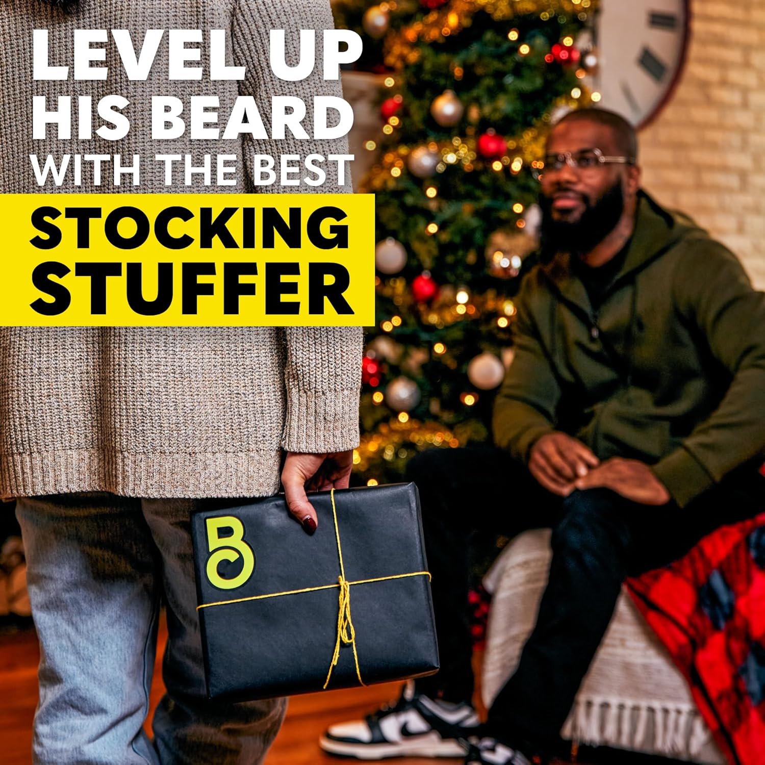 The Beard Club Stylish Travel Toiletry Bag for Men: Durable, Lightweight & Room Toiletry Travel Bag for Grooming Essentials, Shaving Kit, Shower & Bathroom Accessories